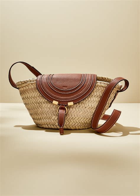 borsa chloe rafia|chloe raffia crossbody bags.